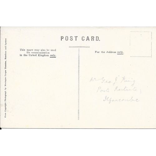 NICE PRINTED POSTCARD OF COOMBE FLOREY CHURCH TAUNTON SOMERSET (1084)