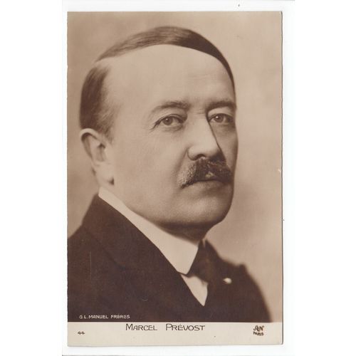 Marcel Prevost French Author and Dramatist Postcard