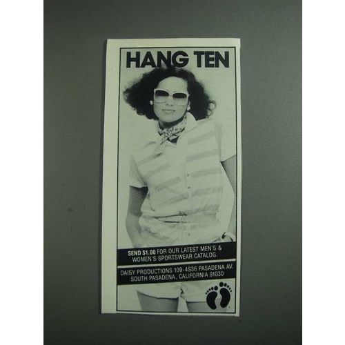 1984 Hang Ten Ad - Fashion