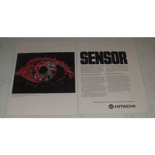 1984 Hitachi Electronic Sensors Ad