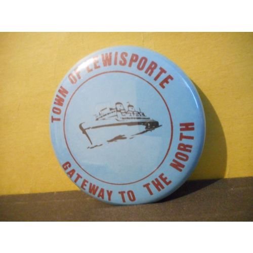 Town of Lewisporte,Newfoundland Pinback