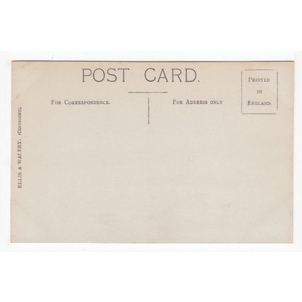 Actress Miss N De Silva & Actor Mr Martin Harvey in The Last Heir RP Postcard