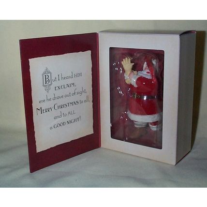 Hallmark Keepsake Ornament - 'Twas The Night Before Christmas - 2001 - QRP4495