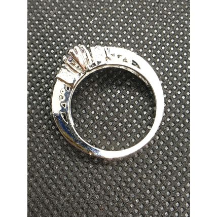 Colorful Elliptical Marquise Cut Zircon Ring #61 USA Seller