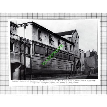 Villiers Electric Theatre Sunderland - Cutting