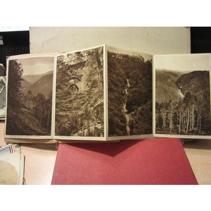 DEVIL'S BRIDGE, Aberystwyth used letter card 6 views 1933 pm =