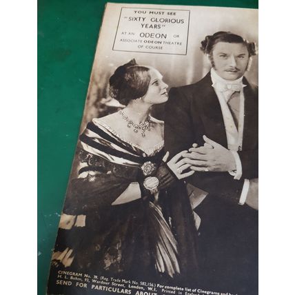 Odeon Cinegram No39 Sixty Glorious Years Anna Neagle