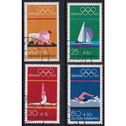 Germany 1972 SG 1621-4 Used - Sport/Olympics (C-541 (3))