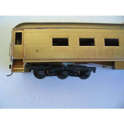 HO Scale Lambert 830 ATSF Brass Lounge Car 4115