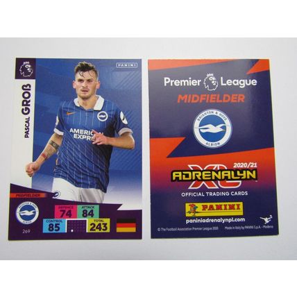 Panini Adrenalyn XL Premier League 2020/21 Numbers 172-369 Cards Choice (ef10)