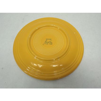 Rare Vintage Fiestaware Fiesta Yellow 9 1/2" Lunch Plate Diner