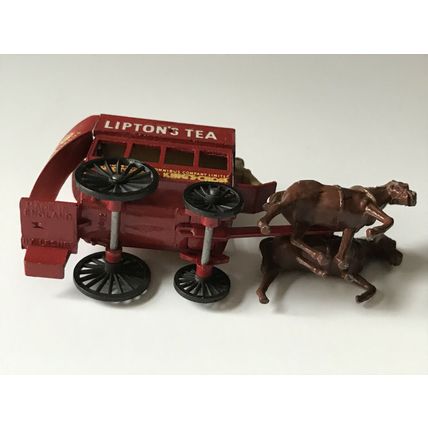 Matchbox Yesteryear MOY 12 LIPTONS HORSE DRAWN TROLLEY BUS Nr MINT