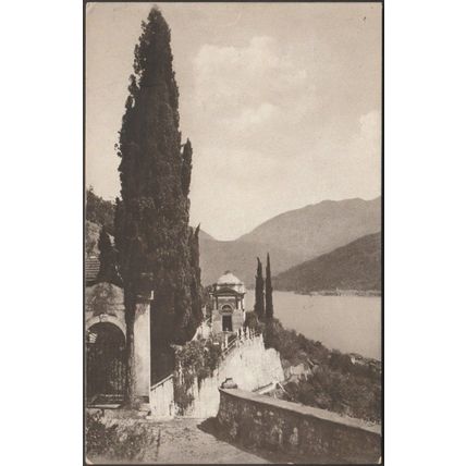 Cimitero Monumentale, Morcote, c.1920s - Paul Bender Cartolina