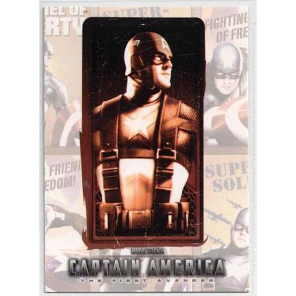 CAPTAIN AMERICA ' The First Avenger ' POSTER card # P- 12 ( 2011)