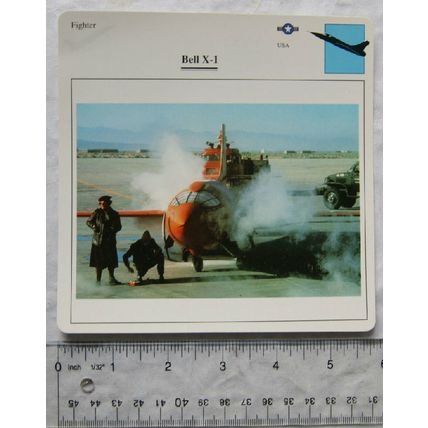 Bell X-1 - USA - Fighter - Collectors Club Card