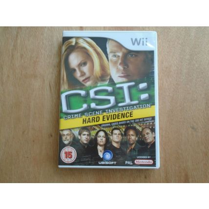 CSI: Crime Scene Investigation Hard Evidence for Nintendo Wii