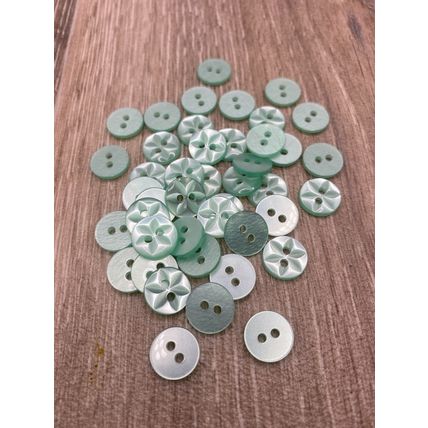 Trimits 11mm Star Buttons Baby Cardigans Handmade Knitting Sewing 11 Colours