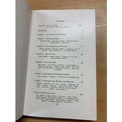 RARE* 1961 "MOTORCYLE ENGINEERING" 1ST ED P E IRVING ILLUSTRATED HB BOOK (P4)