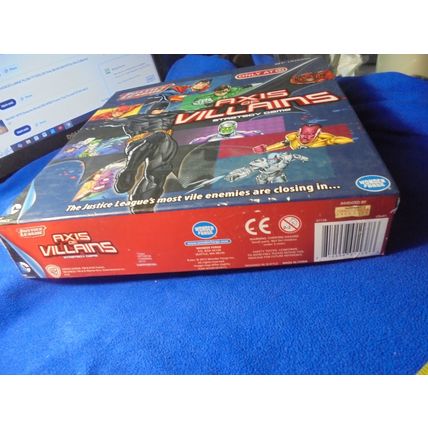 JUSTICE LEAGUE AXIS of VILLAINS Strategy Game! DC! $23.00 Shipped!!