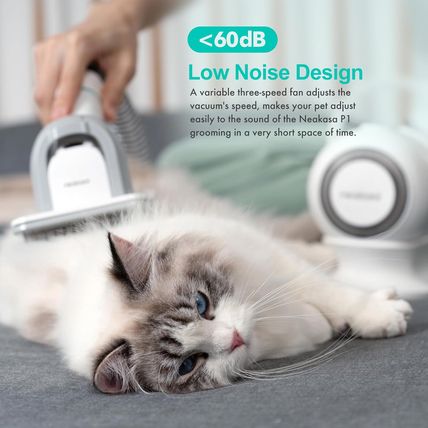 Neabot Neakasa P1 Pro Pet Grooming Kit & Vacuum Suction 99% Pet Hair, Profession