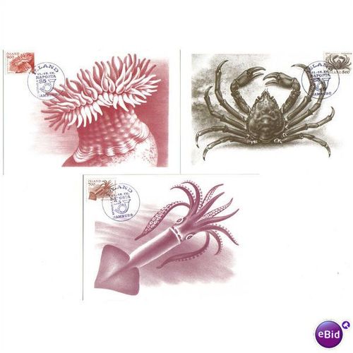 1985 ICELAND MARINE LIFE MOPHILIA`85" HAMBURG