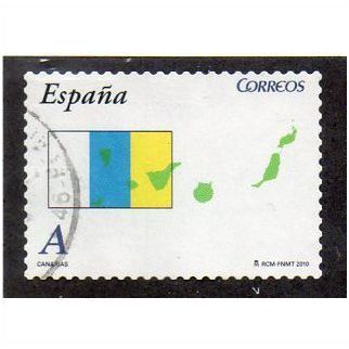 ESP 2010 (A) 'CANARY ISLANDS' FINE USED (EBID13851)