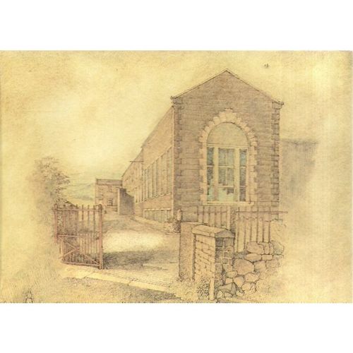 BARNOLDSWICK, Bancroft Shed Gillians Lane, Lancashire postcard =