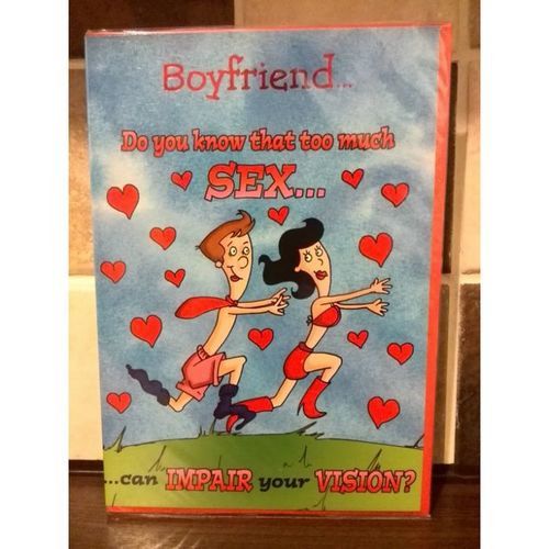 Boyfriend Valentine's Card - *** REDUCED ***