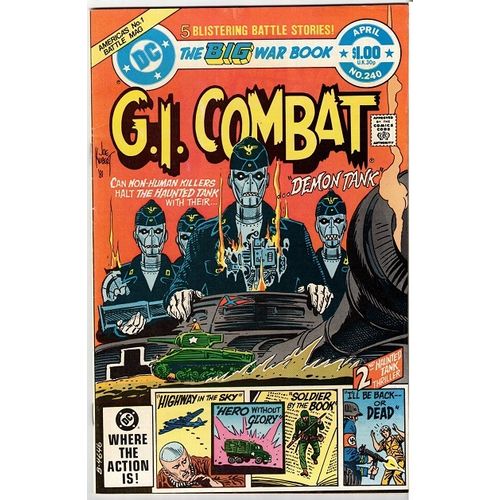 G.I. COMBAT # 240 Giant issue