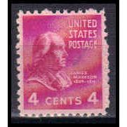 808 4c James Madison Fine MNH B0044
