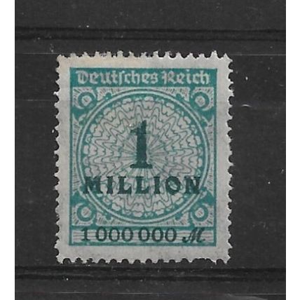 Germany.SG316 1M Blue.Mounted Mint.Nov21