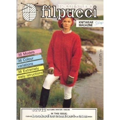 Tricot Studio Filpucci Knitwear Magazine Autumn Winter 1985/86