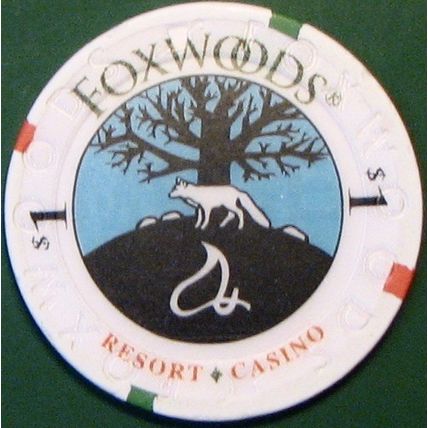Foxwoods. $1 Casino Chip. Ledyard, CT. M08.
