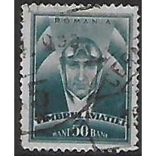 Zm Mi 15: 50 b. turquoise-blue Postal Tax: Aviation Fund, comb p. 14¼:14