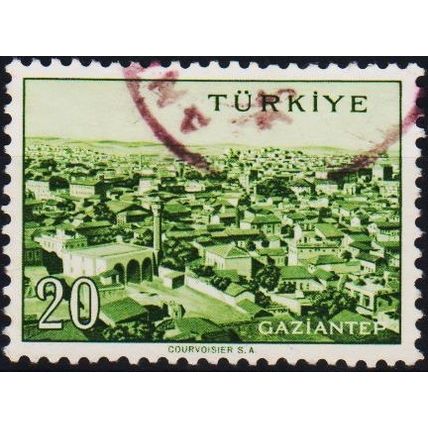 Turkey. 1958 20k S.G.1787 Used