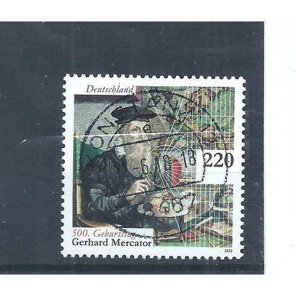 Germany Stamps 2012 Gerhard Mercator used SG 3770 (AR386)