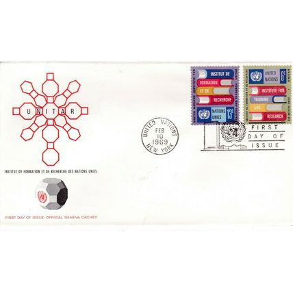 United Nations 1969 Institute For Training and Research FDC Unaddressed VGC