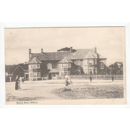 Barley Mow Pub Milford Postcard Staffordshire