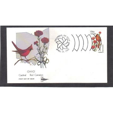 FDC Gill Craft 1987a 20c Cardinal (Cachet-U/A) CV39887