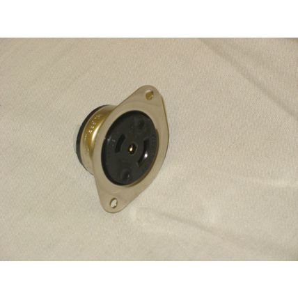 Hubbell 7487 15Amp Midget twist-lock panel socket 3 pin 125/250V 15A USA style