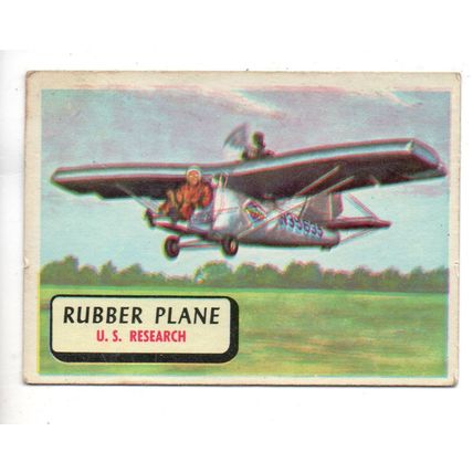 A & B.C. GUM PLANES 94 X 67mm 1958 No.38 RUBBER PLANE U.S.RESEARCH