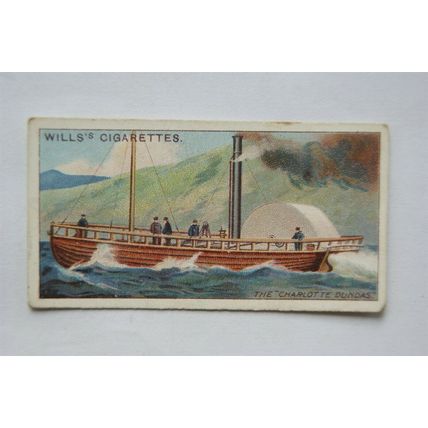1911 Wills Celebrated Ships No. 26 The Charlotte Dundas