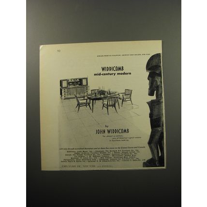 1951 John Widdicomb Furniture Advertisement