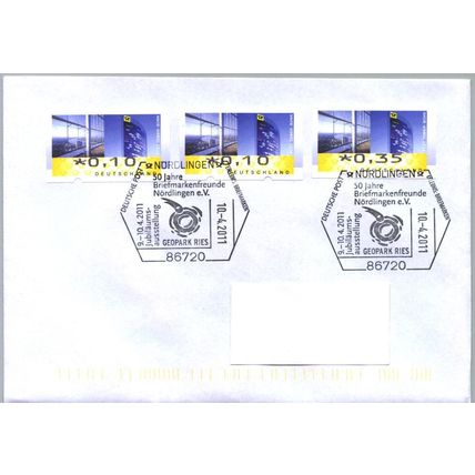 Deutschland SSt. Nördlingen "Geopark Ries, Meteorit" 2011