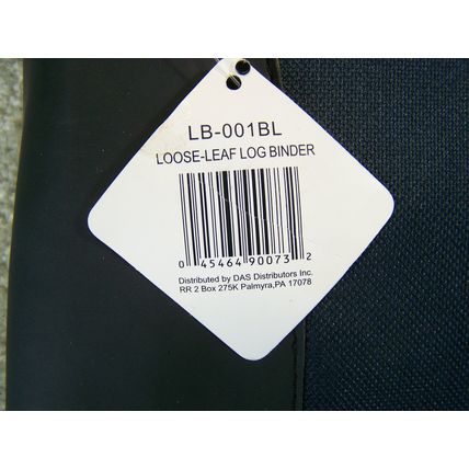 RoadPro LB-001 Loose-Leaf Log Binder