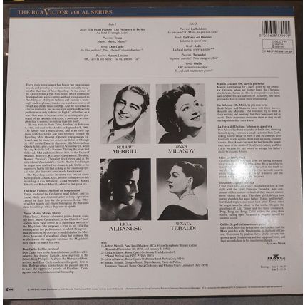 Jussi Björling – The Pearl Fishers Duet (GLB7799) 1988 (LP)
