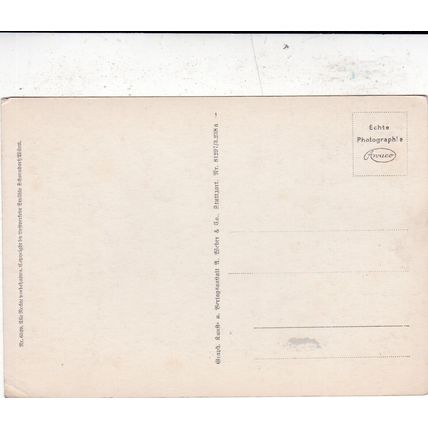 Rothenberg mit Uhlbach Germany Real Photo Postcard unused VGC
