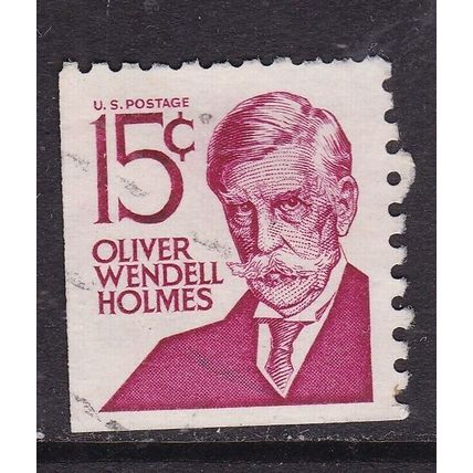 United States 1968 Oliver Wendell Holmes 15c Fine Used SG 1271 VGC
