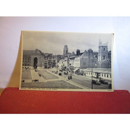 PARK STREET & LORD MAYOR'S CHAPEL, BRISTOL unused postcard Photochrom 1950s =
