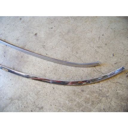 1965 DODGE CORONET 2D TWO DOOR FRONT WINDOW TRIM OEM 2 PCS PLYMOUTH BELVEDERE